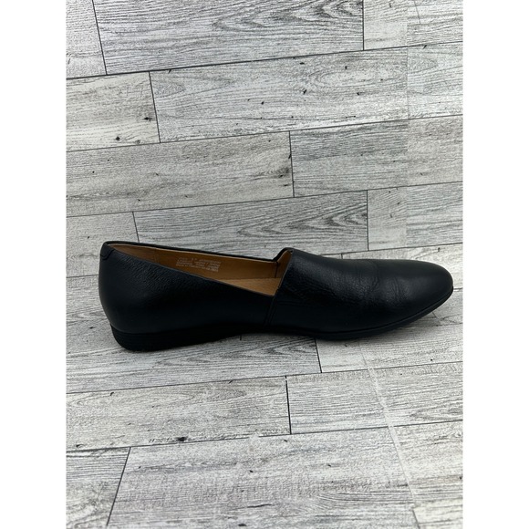 Dansko Fawna Black Leather Loafers Slip On Shoes Womens Size 37 EU 6.5-7 US - Picture 11 of 14